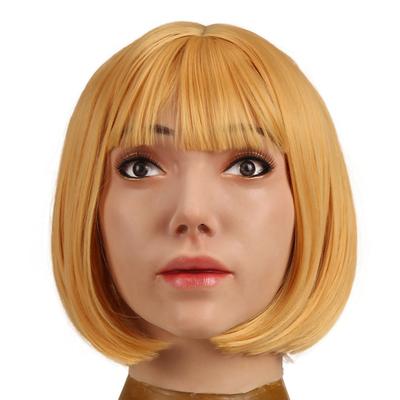 Реалістична жіноча маска Силіконові костюми для кросдресерів Драг-квін Чоловік-жінка Кросдресинг Реалістичний боді-костюм Шкіра