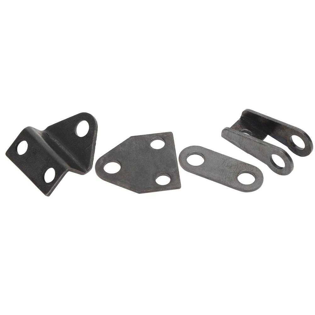 Vordere Blattfederung Satz Stahl Schwarz RC1:14 Autoteile passend für Tamiya 1/14 LKW