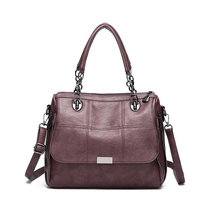 A Large-capacity Casual Tote Bag for Middle-aged Mothers with A Single Shoulder and Crossbody