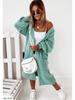Women's Loose Knit Cardigan Sweater 2025 - New Autumn/Winter Top Coat