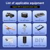 PALO Original 12.6V Battery 12V/12.6V Rechargeable Li-Ion Battery Pack 3Ah 12Vportable Battery for Devices RC Car Boat DIY Robot