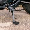 F FIERCE CYCLE Motorcycle Kickstand Pad Support Plate Pad Side Stand Extension Pad 4.5 X 4.3 Cm 2pcs Black