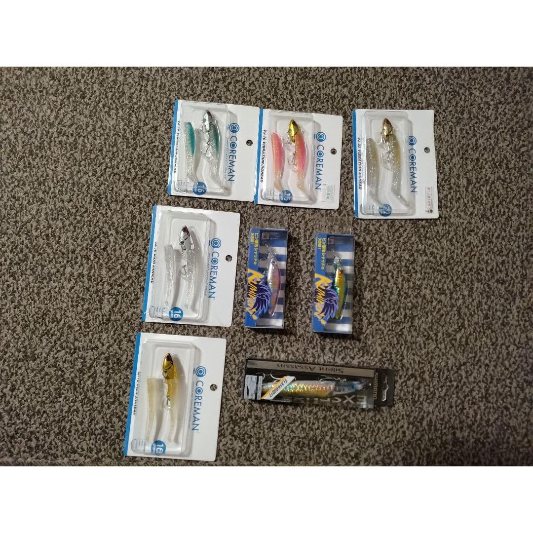 Used COREMAN VJ-16 VJ-22 etc lure set