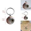 Bloodshot Eye 2d Flat Pattern Glass Pendant Keychain And Necklace For Gift Giving