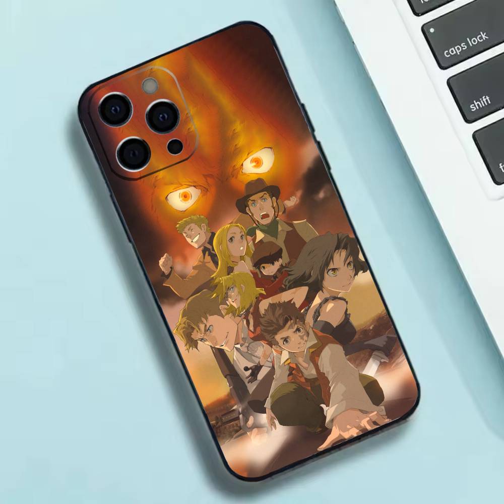 B-Baccano Wallpaper Phone Case Silicone Soft For IPhone 17 16 15 14 13 12 11 X XR Plus Pro Max Plus