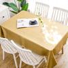 European Style PVC Waterproof Oil-proof Non-washable Anti-ironing Rectangular Table Cloth Table Mat Home Kitchen Sullpies