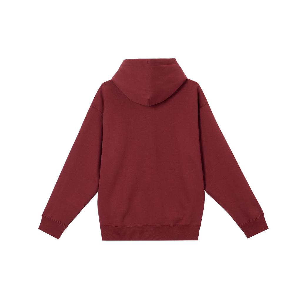 Nike Bluza z kapturem ze sznurkiem z logo Solo Swoosh w jednolitym kolorze Męskie bluzy Głęboka czerwień DX1355-677