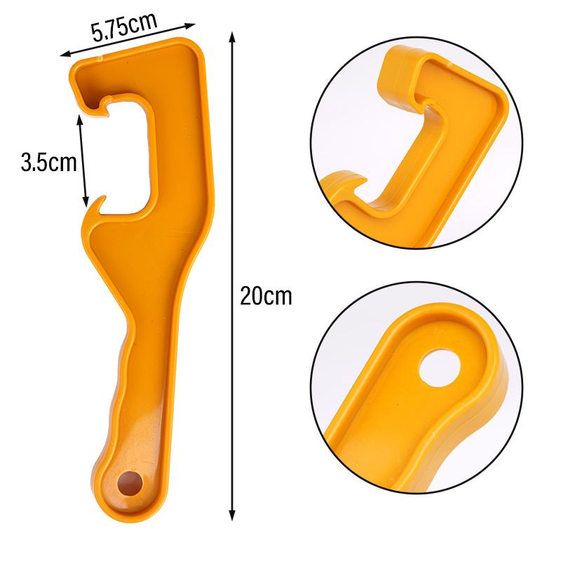 Beekeeping Honey Bucket Opener Plastic Household Labor-saving Opener Container Bucket Manual Can Opener Abs Opening Wrench Tools