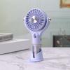 Mini Mist Spray Handheld Fan 100 Speeds Adjustable Portable Summer Misting Cooling Fan USB Rechargeable Travel Outdoor Personal Fan