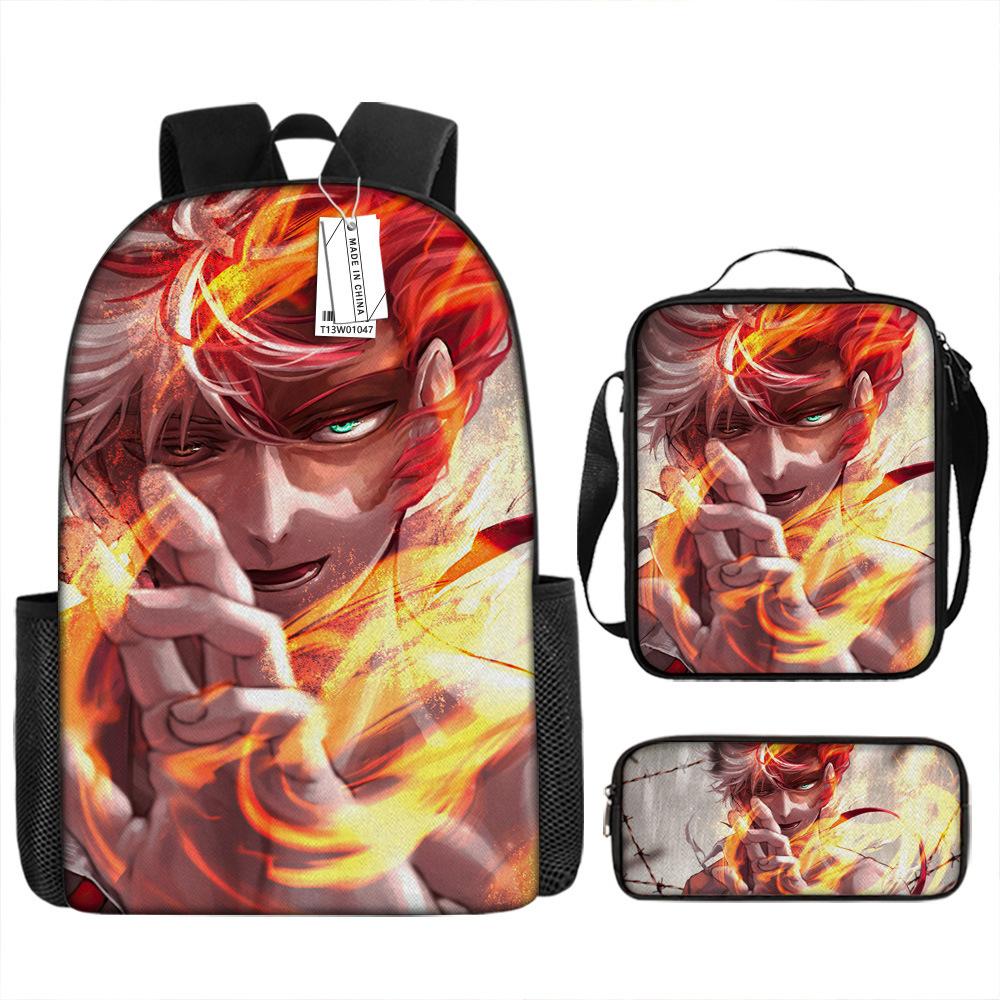 My Hero Academia My Hero Academia School Bag Reducing Burden Nursing Ridge Children Elementary School Backpack Peripherals