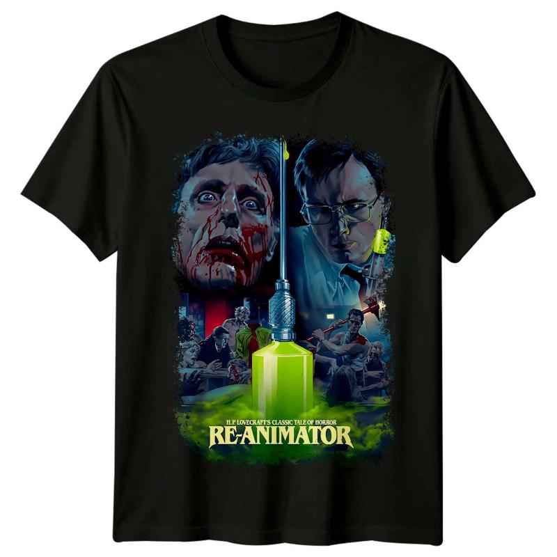 ReAnimator () Movie Poster Inspired TShirt Retro Tee Unisex S