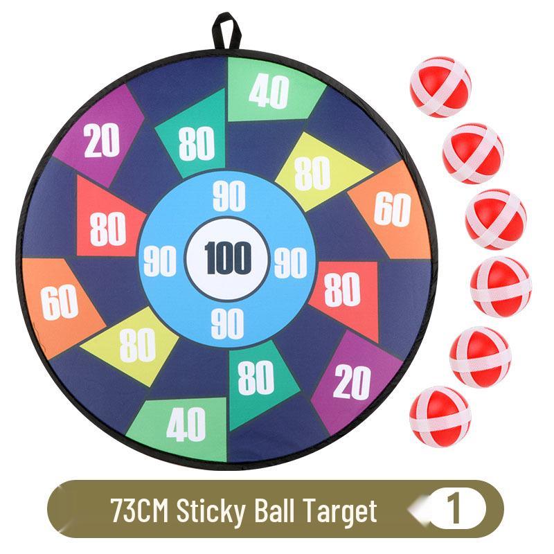 Children's Outdoor Sticky Ball Dartboard Game Set