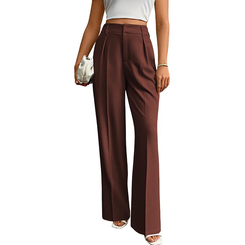 High Waist Wide Leg Pants In Multiple Colors