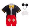 Disney Fantasia de Personagem Rato de Desenho Animado, Conjunto de Macacão para Meninos e Meninas, Apresentação de Palco, Natal, Fantasia de Halloween Infantil