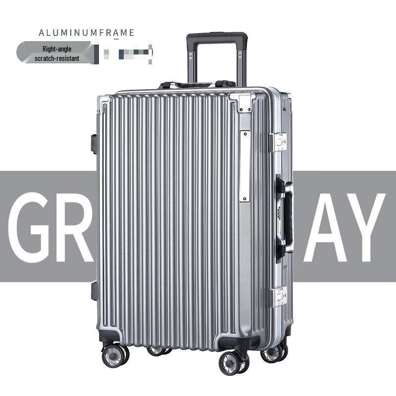 Xiao Yan 24-inch Silent Spinner Wheel Hardshell Suitcase 24-inch