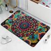 Pattern F-Foreign Pattern Floor Mat Eco Diatomite Antibacterial Odor-Resistant Floor Mat & Drain Pad for Kitchen & Bathroom