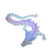 3d Printed Crystal Dragon Antistress Fidget Toy Rotatable Articulated Removable Figure Radiant And Dazzling Colors