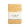 Fabric Cover Leaf Hand Ledger Compact Pocket Book Embroidered Notebook  for Going Back To School
