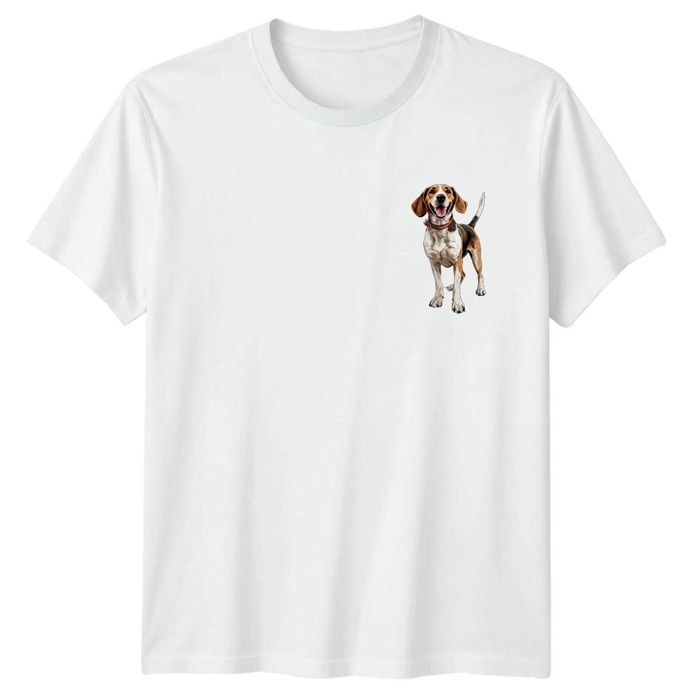 Happy Beagle Dog Animals Dogs Unisexs TShirt Unisexs Tee Graphic Unisex Top S