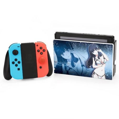 Switch Base Case, The Irregular at Magic High School: Visitor Arc, Shiba Miyuki Swimsuit, Anime Pattern, PC Material, Durable, Full Protection, Scratc
