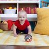 Mickey Mouse O-Ball Rattle Soft Toy for Infants Easy Grip Design Colorful Fun