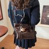 Fashion trendy portable bucket bag 2025 new simple casual shoulder bag premium messenger bag