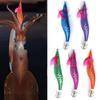 Luminous Fishing Lure Glow In Dark Swimbait Simulation Wood Shrimp Lures Lifelike Plastic for Octopus Cuttlefish Fishing Tackle