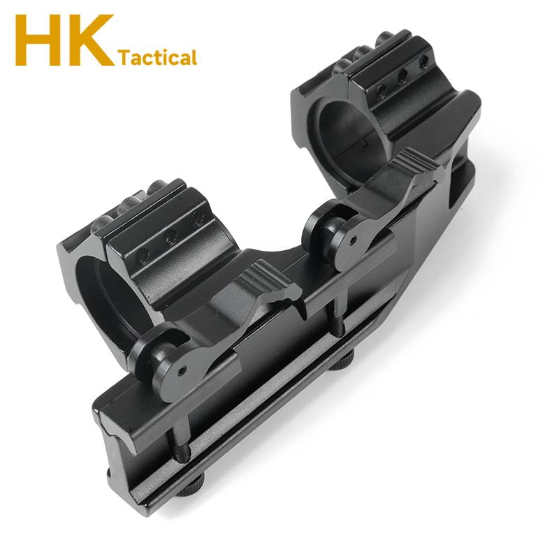 Airsoft Tactical 30mm / 25.4mm Riflescope Mount Ring 21/11mm Picatinny Rail Aluminium Sight Base for Rifle Scopes Hunting Mounts