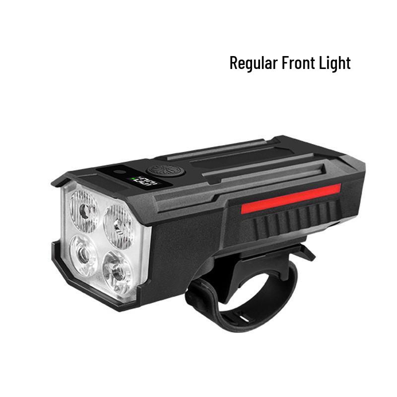 Solar-Powered Front Light for Children s Night Riding - Strong Light for Mountain Bike