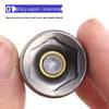 Brangdy Magnetischer Sechskant-Steckschlüssel-Verlängerungsbit