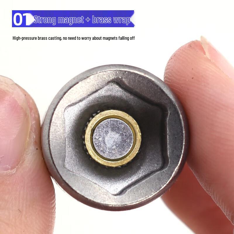 Brangdy Magnetischer Sechskant-Steckschlüssel-Verlängerungsbit