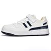 Little white shoes women's Velcro versatile heightening board shoes student cotton shoes 690