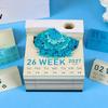 Time Piece Calendar 2027 Desk Calendar With Led Light 3D Tear-Away Calendar Paper Carving Art Memo Pad Notepad Desktop Decor