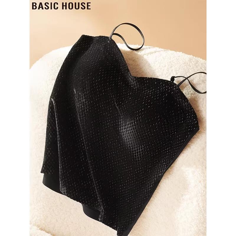Basic House Women s Shiny Mesh Camisole with Chest Pads One Size