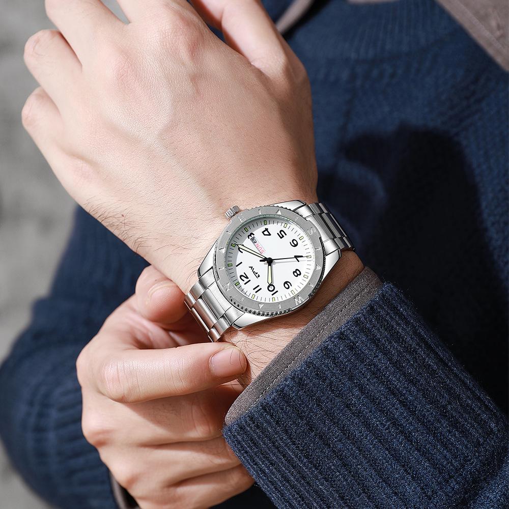 Reloj TPW para Hombre Marca Superior Fecha Reloj para Hombre Negocios Relojes Masculinos Impermeable Lujos Relojes de Pulsera para Hombre para Hombres