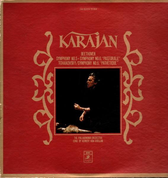 

LP Record PHILHARMONIA ORCHESTRA, HERBERT VON - Beethoven Tchaikovsky Symphony No.5 EAA93161 ANGEL Japan Classical Used
