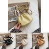 Chic Minimalist Womens Cloud Bag Modern Fashionable Casual Crossbody Bucket Bag