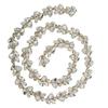 1yd Rhinestone Flower Chain Shiny Colorful Exquisite Workmanship Color Horse Eye Drop Rhinestone Chain for   Decor