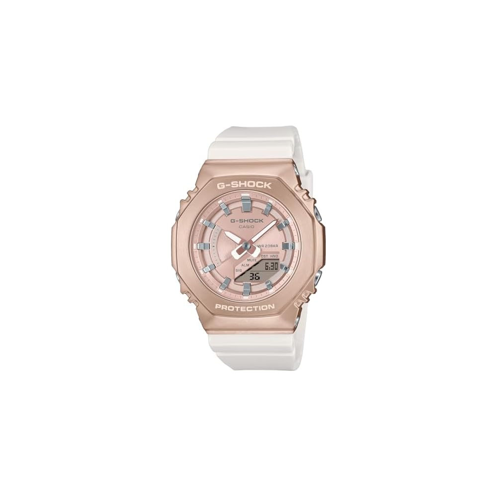 

Casio G-Shock GM-S2100CW-7AJF Women s Metal Covered Watch White, Water Resistant, Shock Resistant