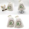 2x Wool Hat for Sauna Bath Embroidered Unisex
