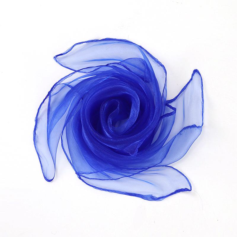 

Six Color Silk Scarf Party Favors Stage Performance Props Children ThanksgivingFestival Gathering Game Handkerchief Gifts TMZ