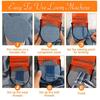 Mini Loom Machine 14 Hooks 18 Colors Threads Easy Operation Portable Mini Darning Loom for Handicraft DIY Repair