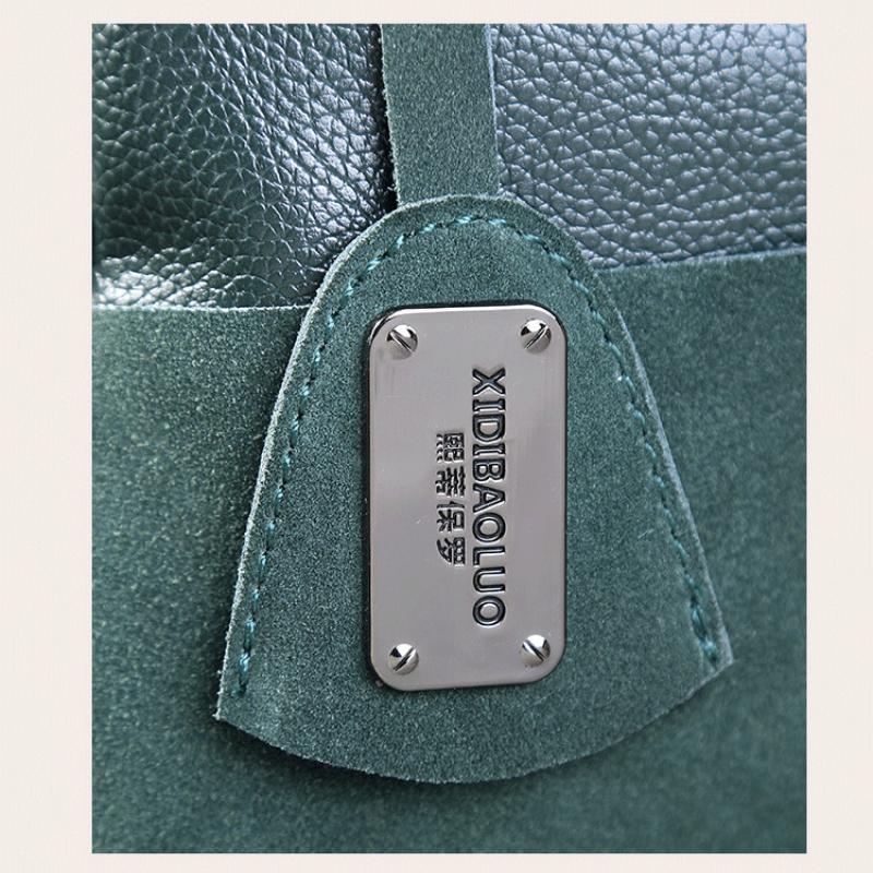Faux Leather Handbags for Women New Boston Designer Luxury Hand Bag Woman Green Black Shoulder Bags Ladies Trend Fashion