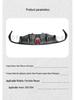 Porsche Macan Carbon Fiber Rear Lip Diffuser with Navigation Lights