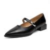 Pointed retro high heels on new comfortable professional high heels female stewardess elegant