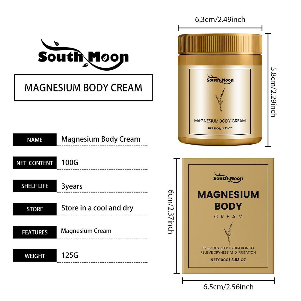 Refreshing Body Moisturizer - Non-Greasy Nourishing Cream for Daily Hydration & Smooth Skin