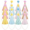 16 Pcs Clothing Birthday Hat Child Grad Cap Tassel Paper Graduation Photo Booth Props