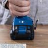 Clé à choc sans fil C-ID180-X - 1/4" brushless 180 Nm 3600 bmp - SCHEPPACH 20V IXES - sans batterie ni chargeur