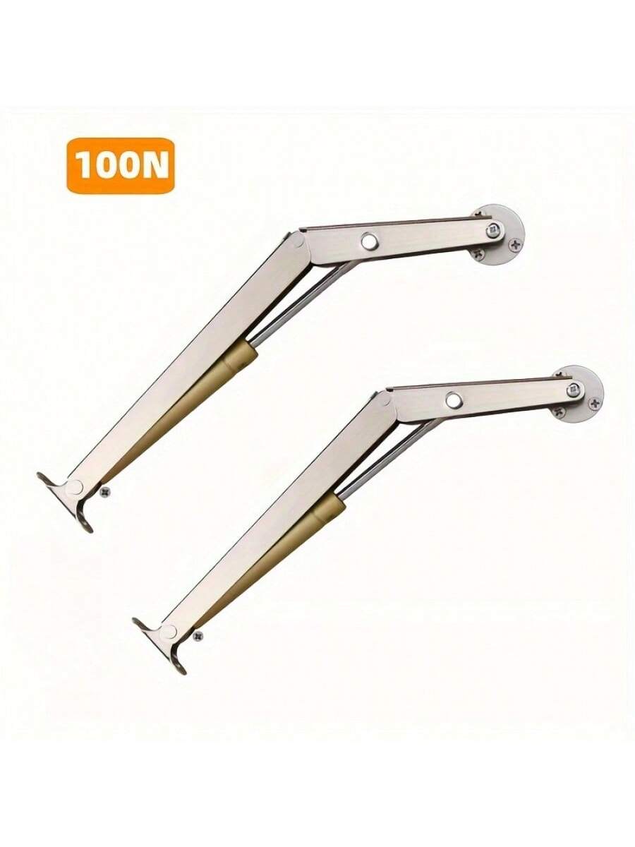 

2Pcs Heavy Duty Gas Springs 10KG Gas Struts Soft Close Lid Support Hinges Automatic Slow Lowering Safe Pneumatic Lid Lifters