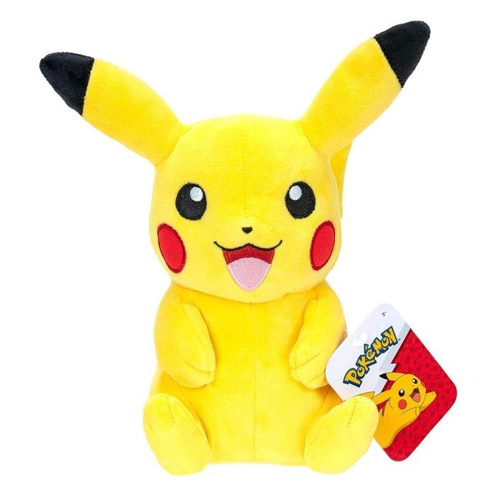 Jazwares - pokémon - peluche pikachu ver. 02 20 cm